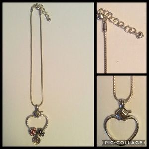 Brighton heart pendant necklace.